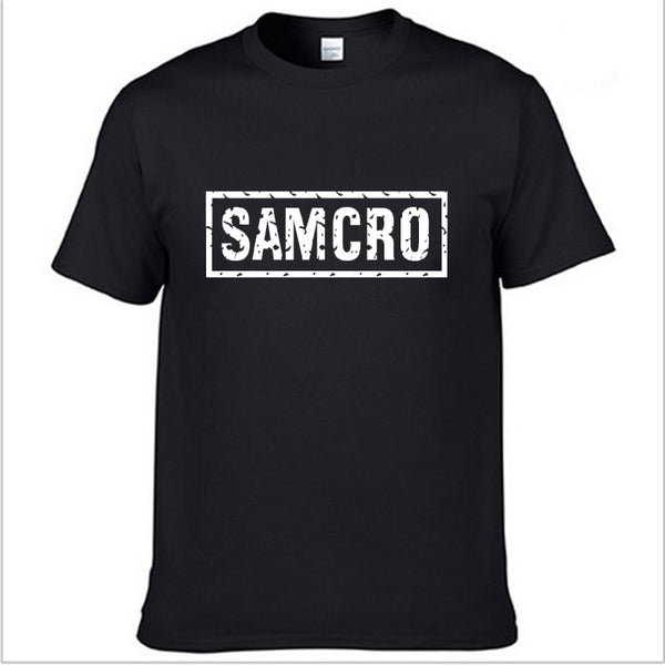 2019 Sons of anarchy the child Fashion Print T-Shirt Men/women Fashion Hip Hop short sleeve Cotton Casual Mens Tee Shirts
