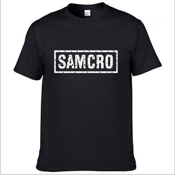2019 Sons of anarchy the child Fashion Print T-Shirt Men/women Fashion Hip Hop short sleeve Cotton Casual Mens Tee Shirts